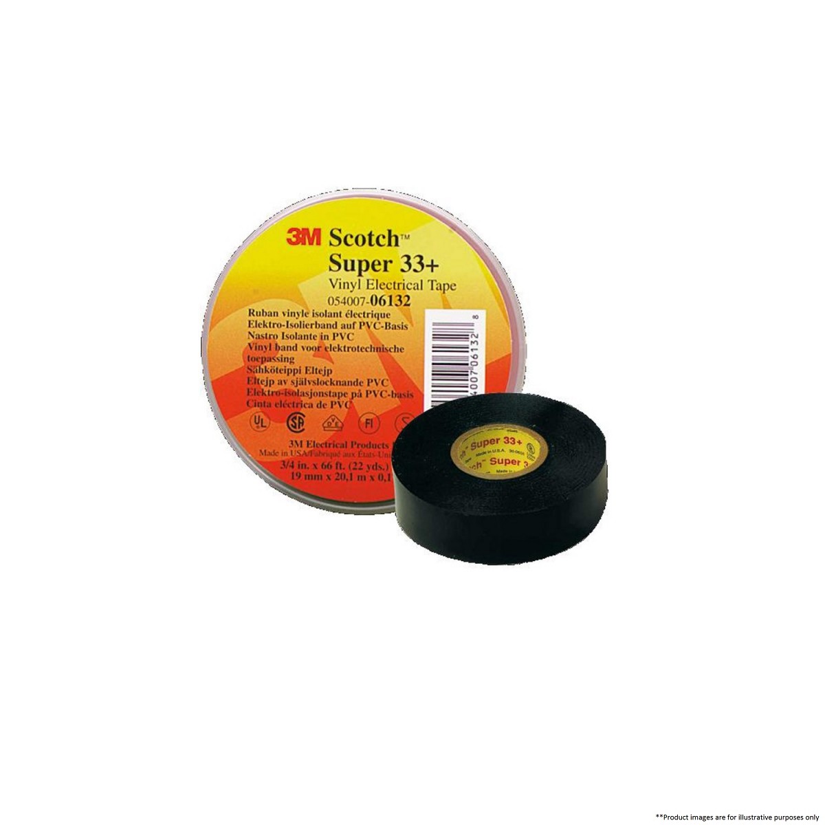 Implement Sult Skelne 3M SCOTCH SUPER 33+ VINYL ELECTRICAL TAPE - 3M - By Brands Marine  Electrical Equipment and Accessories