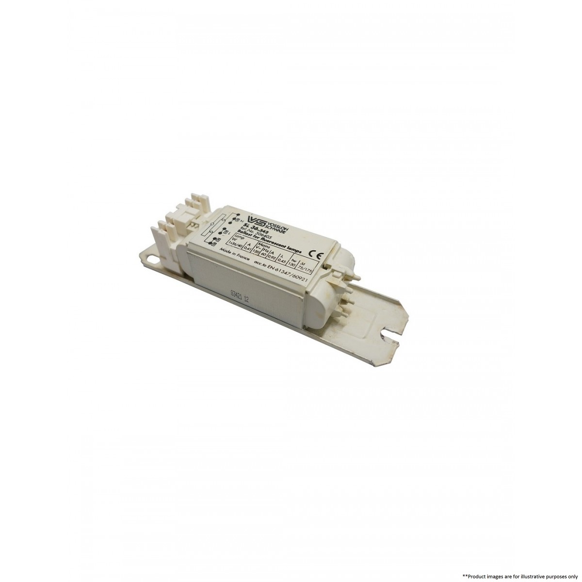 VOSSLOH SCHWABE 506405 120V 60HZ 36W FLUORESCENT BALLAST Vossloh Schwabe By Brands Marine Electrical Equipment and Accessories