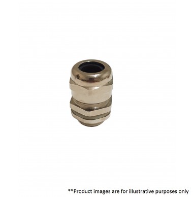 IEMC BRASS NICKEL PLATED CABLE GLAND