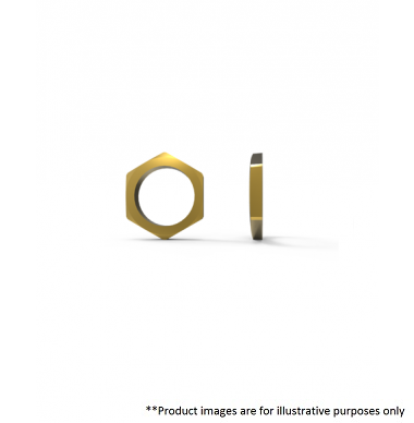 HAWKE BRASS LOCKNUT