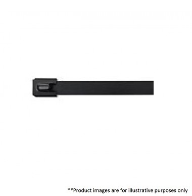 BALL-LOCK POLYESTER COATED S/S CABLE TIES