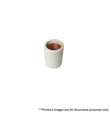 PORCELAIN TUBULAR TE-26 LAMP HOLDER