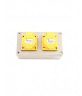 CE 2413-4 110-130V 16A 2P+E 4H IP44 SOCKET OUTLET