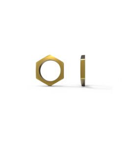 HAWKE BRASS LOCKNUT