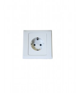 MK S4151 16A 1-GANG SCHUKO SOCKET