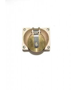 PAULUHN 2632B-125 MARINE BRASS RECEPTACLE