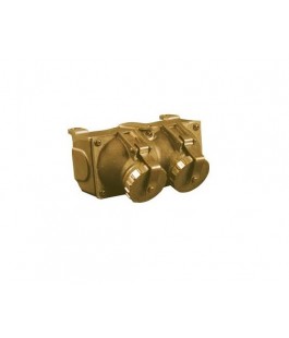 PAULUHN 2634B-125 MARINE BRASS RECEPTACLE