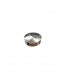 WISKA MVS BRASS NICKEL PLATED STOP PLUG