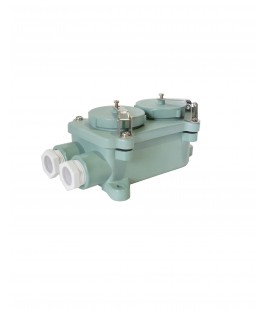 Z-2M DOUBLE-GANG RESIN WATERTIGHT RECEPTACLE